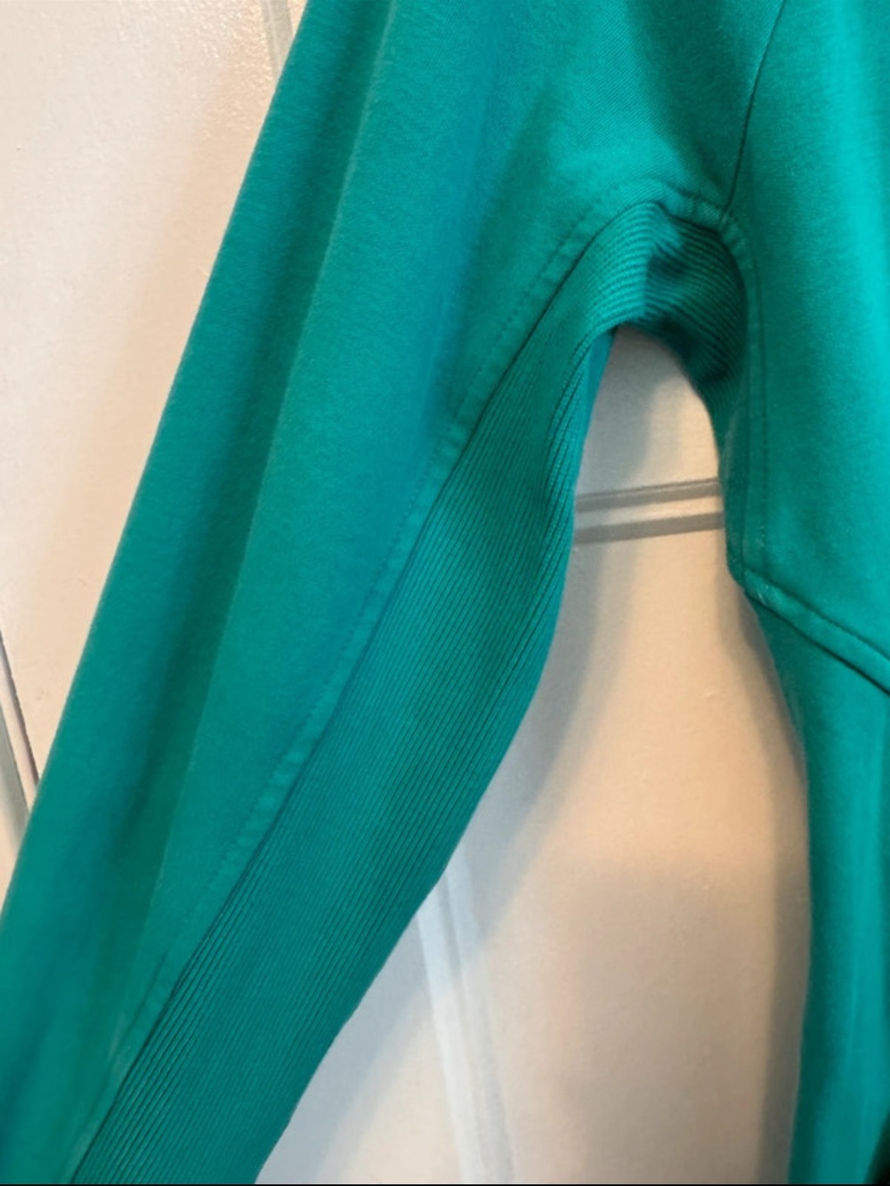 Athleta Teal Full-Zip Hoodie Jacket - Picture 5 of 11
